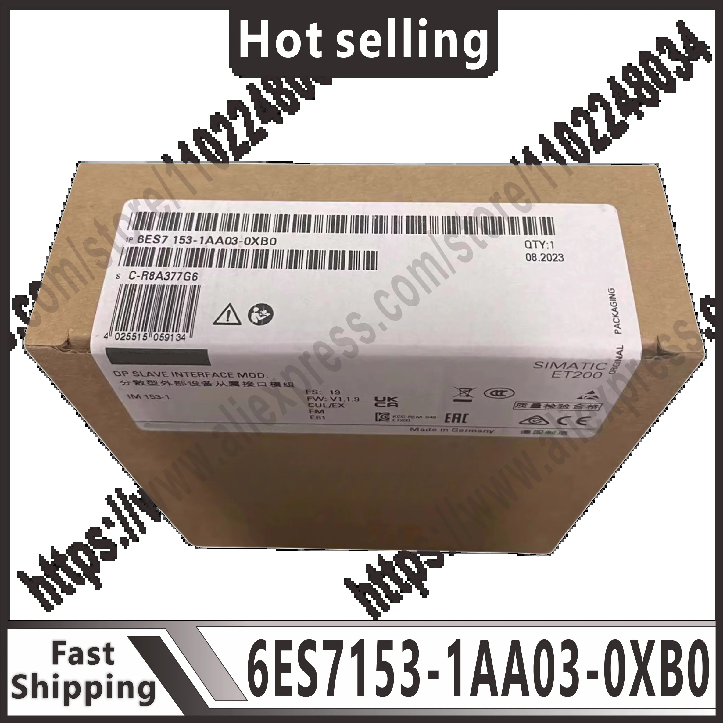 원본 6ES7153-1AA03-0XB0 6ES7 153-1AA03-0XB0 ET200M 모듈