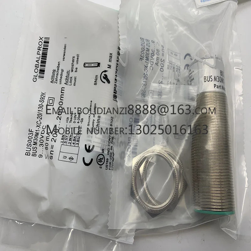 BUS002N BUS M30M1-XC-03/025-S92K 신품 스위치 센서