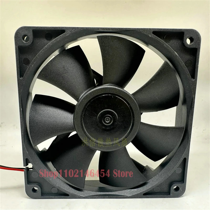 Jcon JF1225B2H DC 24V 0.25A 120x120x25mm 2선 냉각팬1개