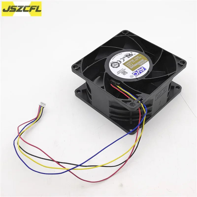 C 2B08038B24S DC 24V 1.80A 80x80x38mm 4선 케이스 냉각팬1개