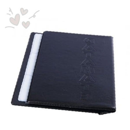 사무용 가죽 북커버 디자인 카드 보관 수첩 정리 지갑 휴대용 보관함 비즈니스