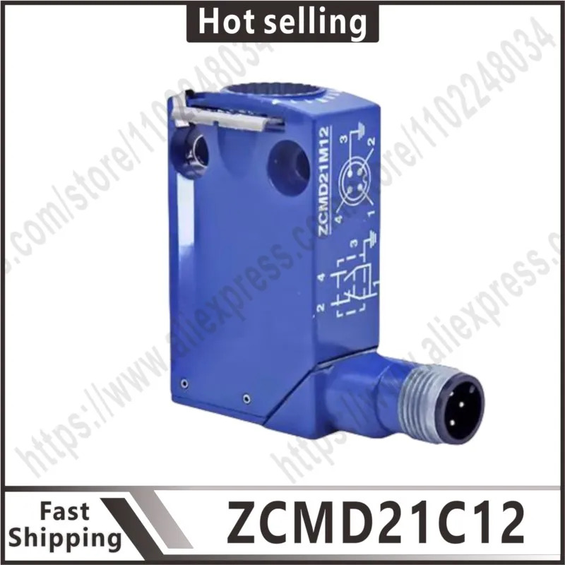 ZCMD21C12 리미트 스위치 본체 ZCMD -1NC1NO - 실버 동작 연결 M12