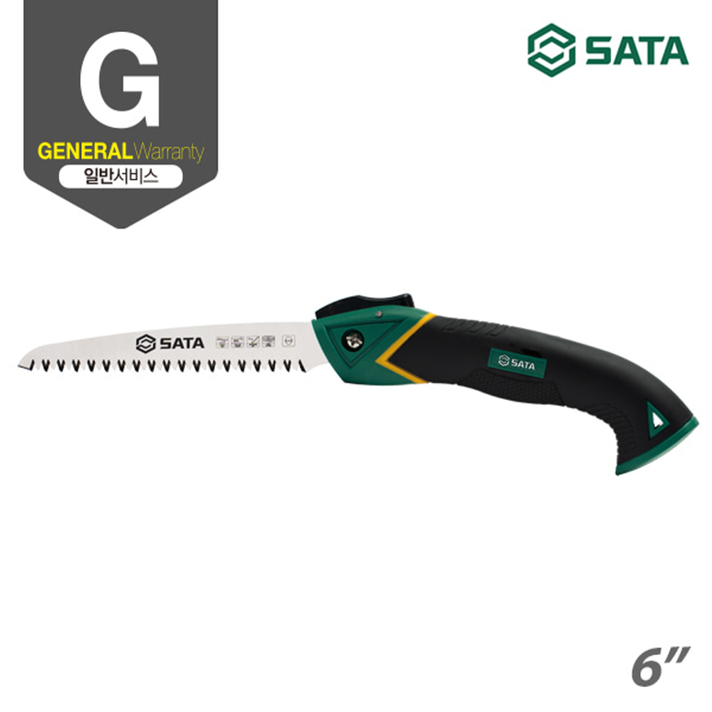 사타 SATA 접이식 핸드톱 150mm(6인치) 93522 캠핑 약초산행 톱 - 상세 이미지 2