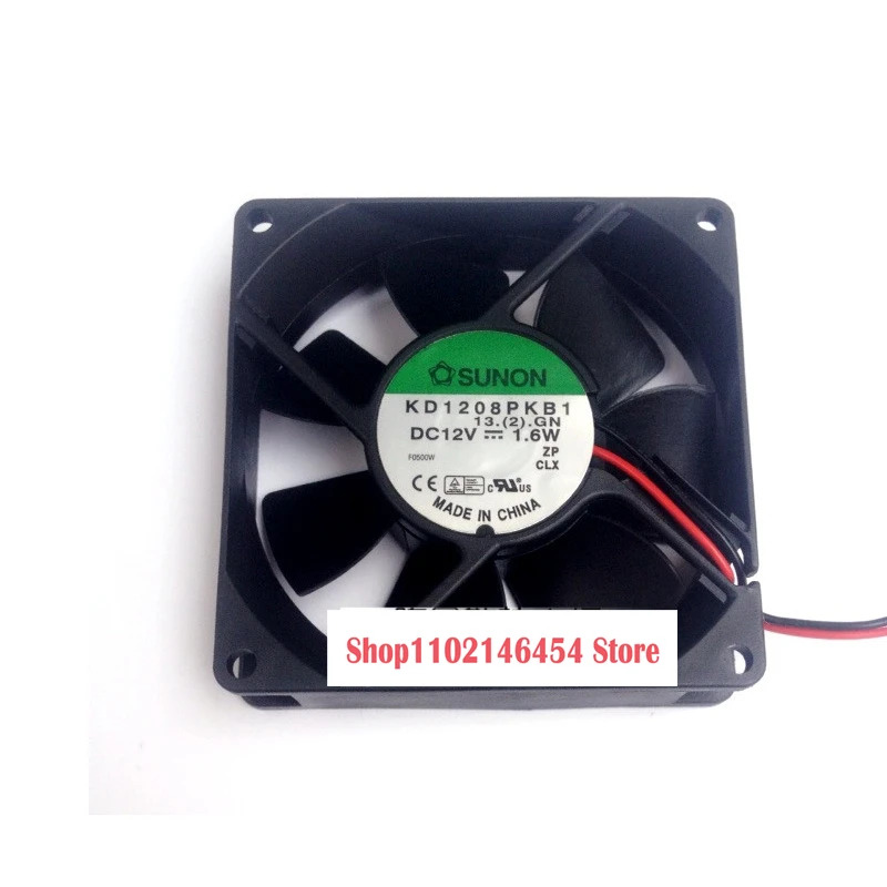 SUNON KD1208PKB1DC 12V 1.6W 80x80x20mm 2선식 냉각팬