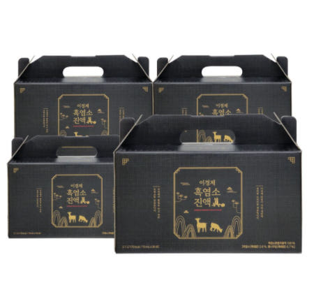 이경제 흑염소진액 진 70ml x 30포 x 4박스 진액 원 리뉴얼버전