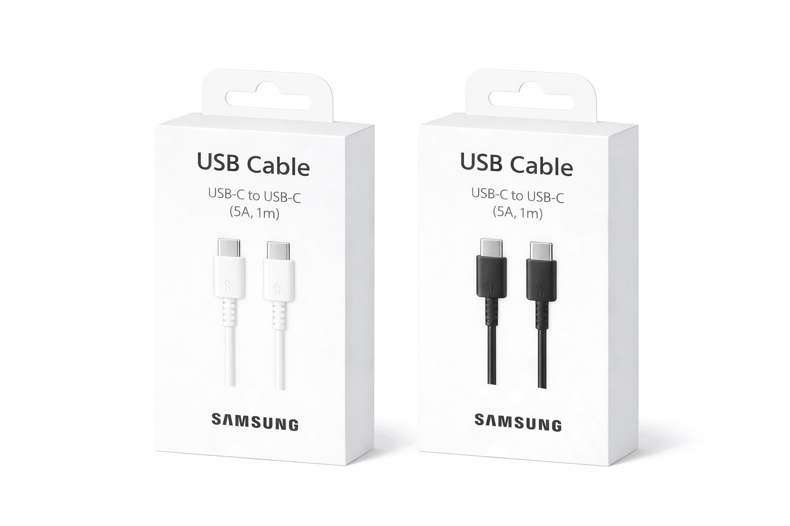 삼성 USB C to C타입 5A 케이블 45W 고속충전 EP-DN975 화이트, 1개, 1m - 상세 이미지 2