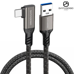 바라보고 USB3.2 Gen2 A to C타입 ㄱ자형 고속충전케이블 그레... 개봉기 | 실사용 후기 - 상품 이미지 1