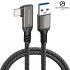 바라보고 USB3.2 Gen2 A to C타입 ㄱ자형 고속충전케이블 그레... 개봉기 | 실사용 후기 썸네일