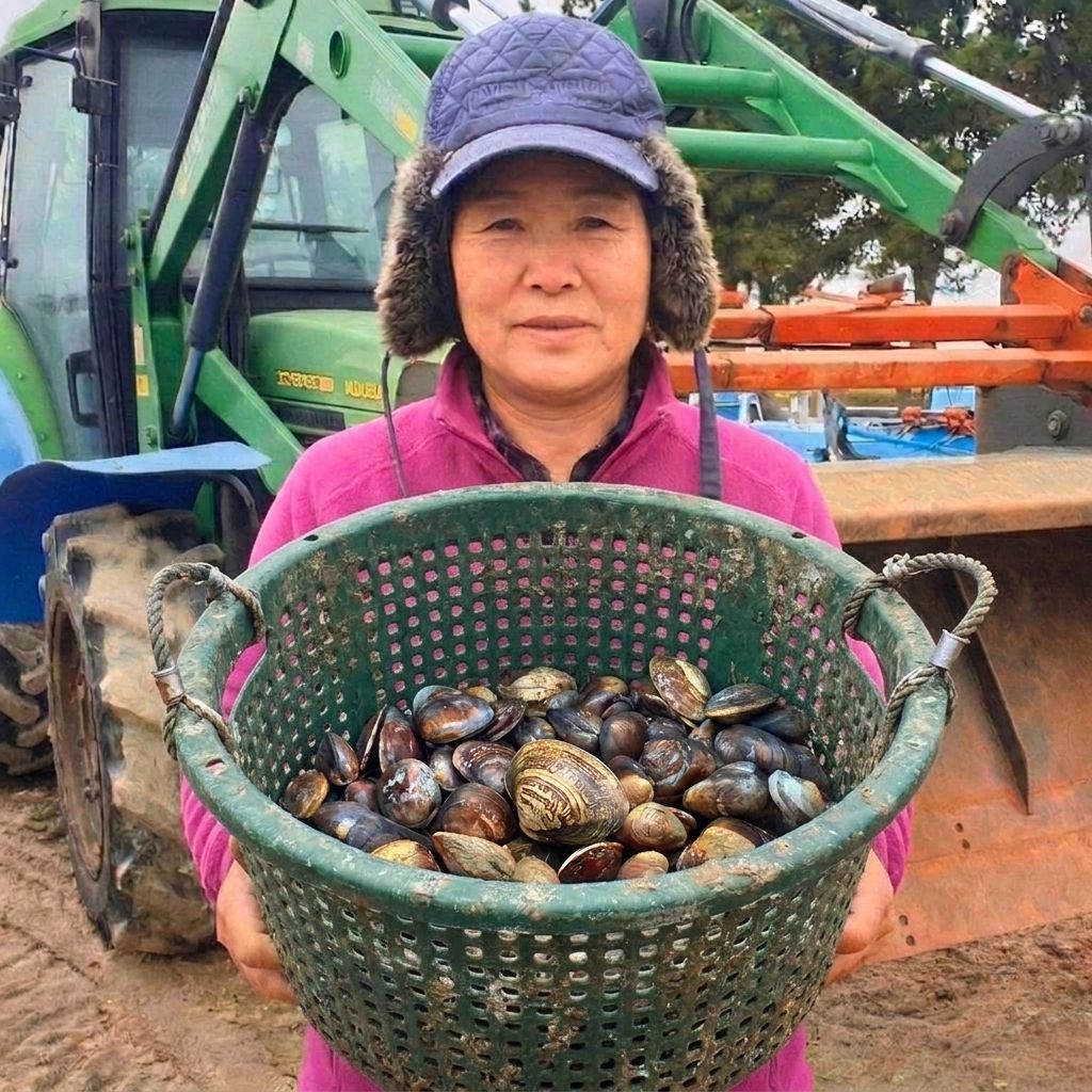 국산 백합조개 상합 생합 백상합 1kg - 상품 이미지