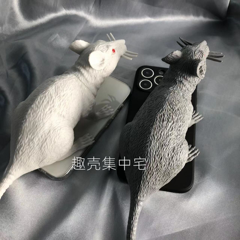이상한 아이폰케이스 쥐 무서운 웃긴 폰케이스 - 상세 이미지 4