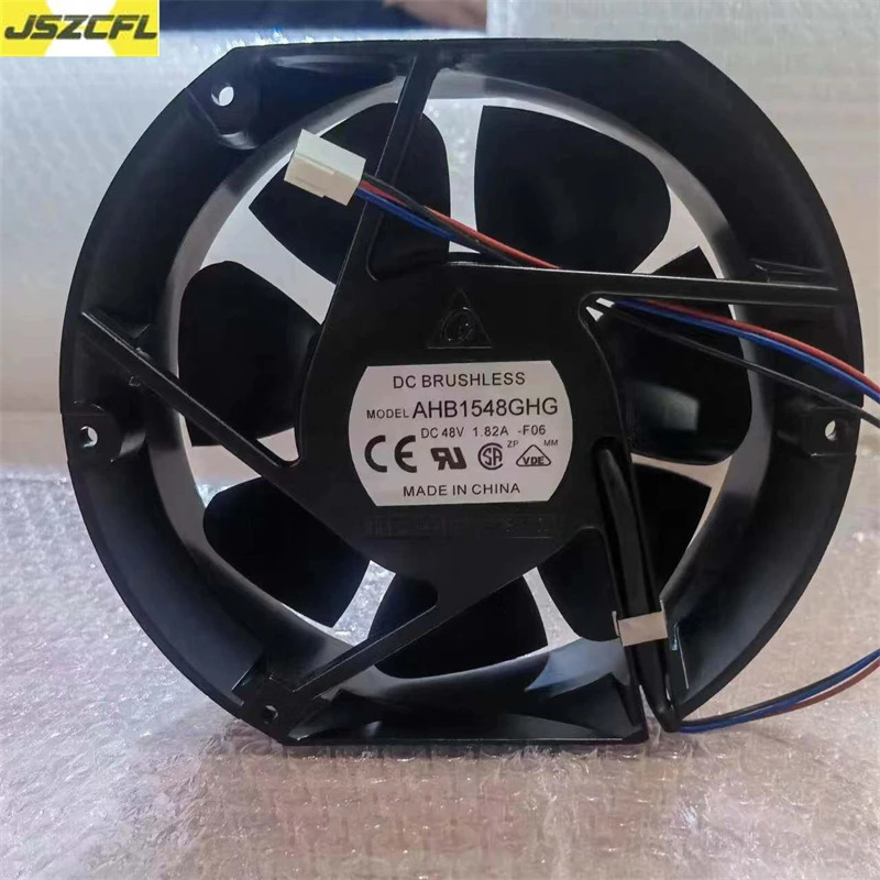 델타 AHB1548GHG F06 DC 48V 1.82A 172x172x51mm 3핀 냉각팬1개