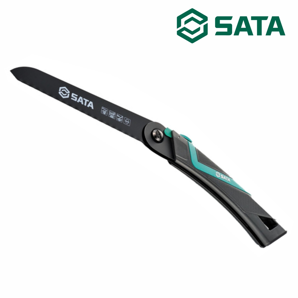 사타 SATA 접이식 핸드톱 449mm 93539 조경 가지치기 나무톱 - 상품 이미지
