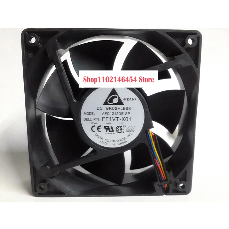 델타 AFC1212DE-SP P/NCJPM4-X01 DC 12V 3.00A mm 이볼 냉각팬1개