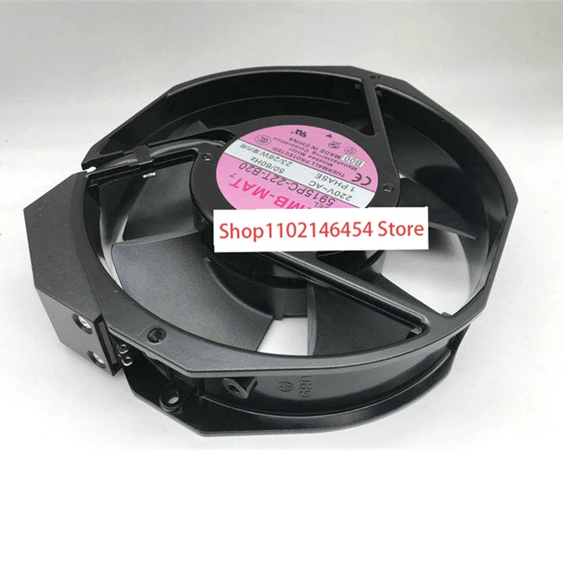 NMB-MAT 5915PC-22T-B20 B00 AC 220V 23/26W 172x172x38mm 알루미늄프레임 장비 냉각팬1PC