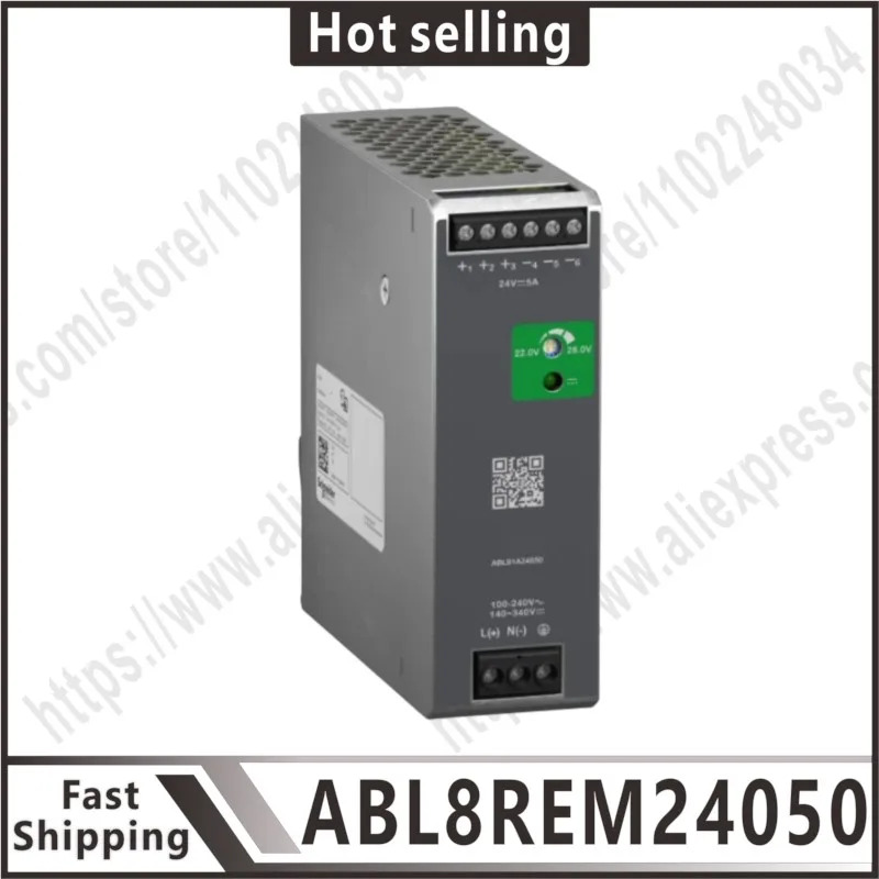 원본 ABL7RE2405 ABL8REM24050 ABLS1A24050 조정 전원공급장치 100-240V AC 24V 5 A 단상 최적화