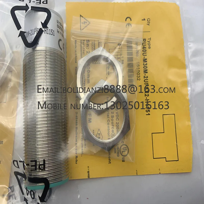 RU40U-M30M-2UP8X2-H1151 오리지널 초음파 센서