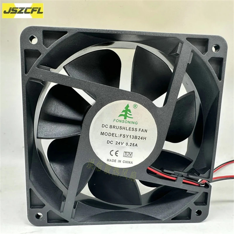 FONSONING FSY13B24H DC 24V 0.25A mm 2선식 냉각팬1개