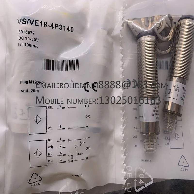 VS/VE18-4P3140 VS/VE18-4N3140 VS/VE18-4P3640 VS/VE18-4N3640 VS/VE18-3F3240 VS/VE18-3F3140 오리지널 센서