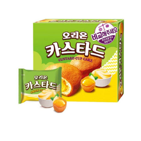 오리온 카스타드 276g x8