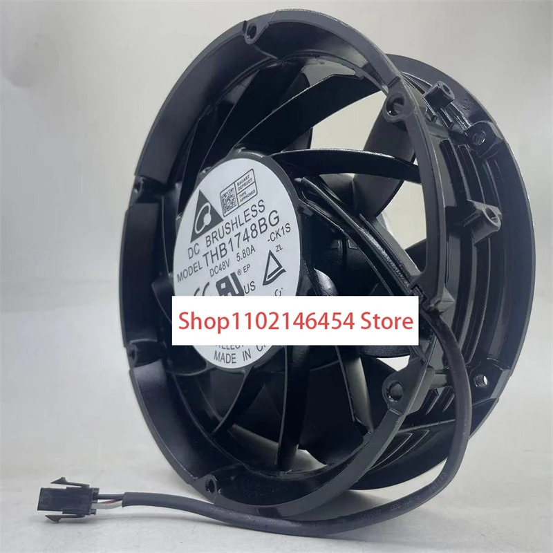 THB1748BG CK1S DC 48V 5.8A 172x172x51mm 3선 교체냉각팬1개