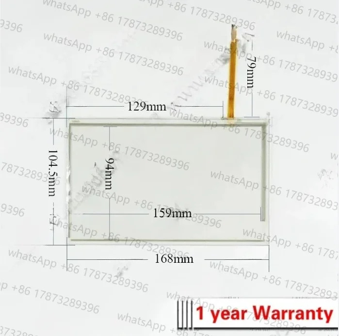 mcgsTpc TPC7062KTTD TPC7062TX TPC7062TI TPC7062TD ZB-226 ZB-226-V1 보호 필름터치 스크린 패널 유리 디지타이저
