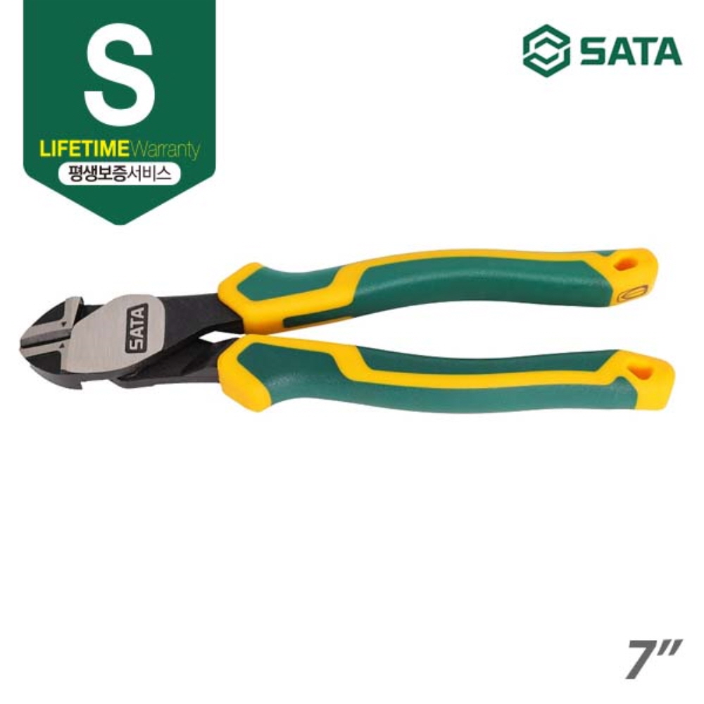 사타 SATA 프리미엄 니퍼 170mm(7인치) 70223D 크롬 바나듐 강철 니빠 - 상세 이미지 2