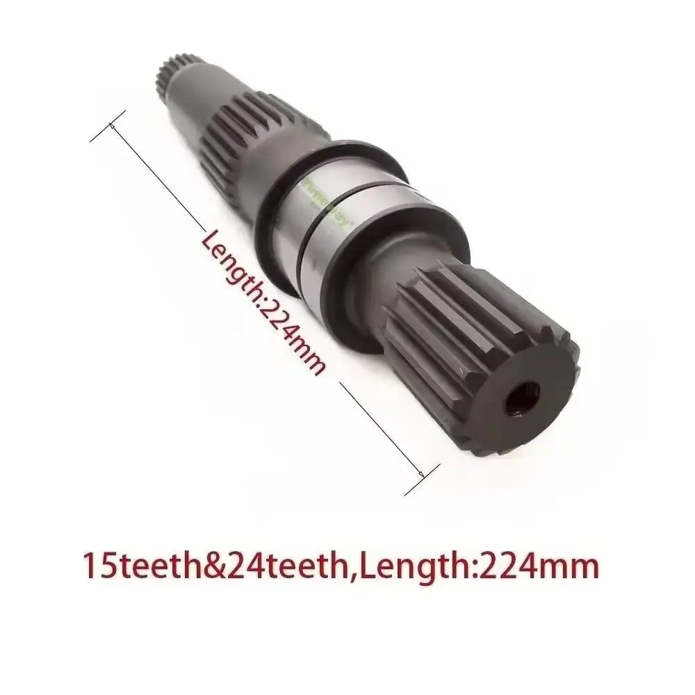 H1P 유압 펌프 구동축 Sauer H1P045 축방향 피스톤 샤프트Arrow T15-T24-L224