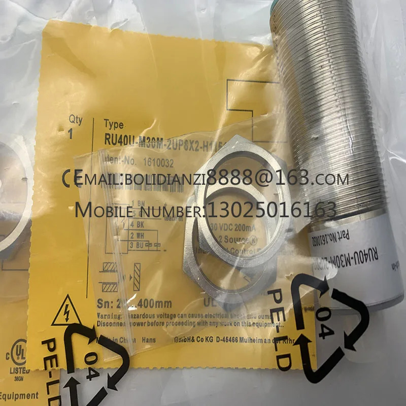 RU40U-M30M-2UP8X2-H1151 오리지널 초음파 센서