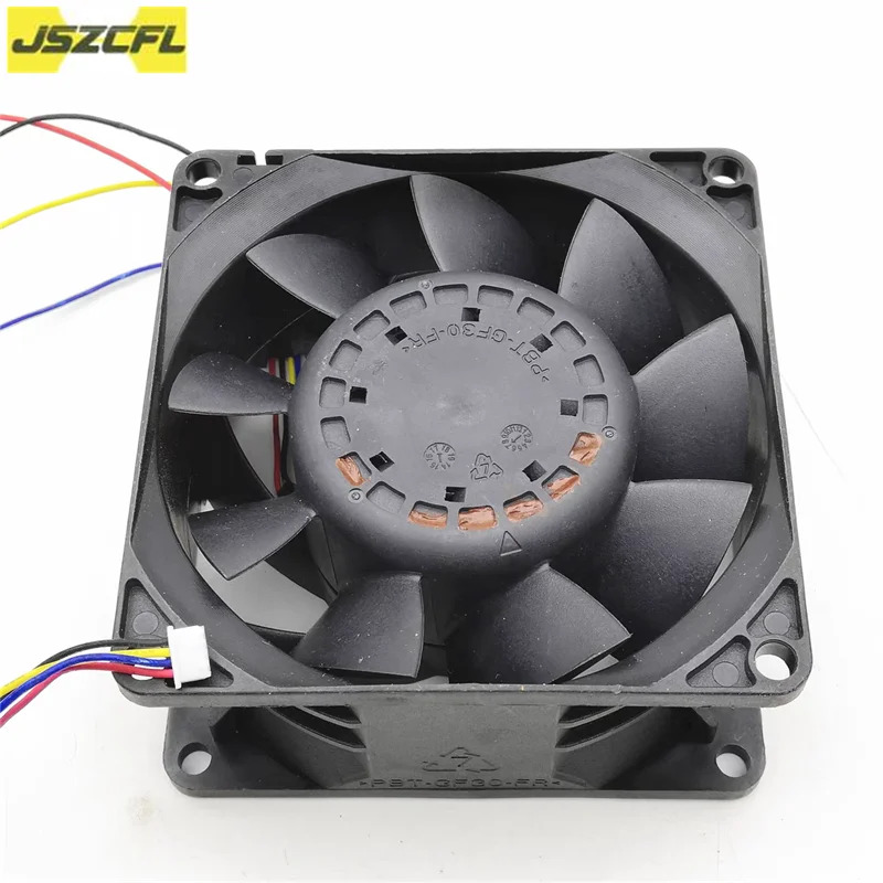 C 2B08038B24S DC 24V 1.80A 80x80x38mm 4선 케이스 냉각팬1개