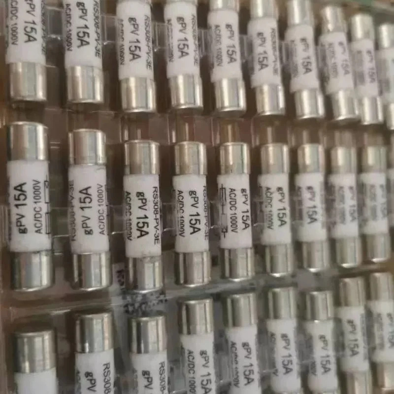 10개 RS308-PV-3E gPV 1A 2A 3A 4A 6A 8A 10A 15A 20A 25A 30A 1000V SINO 광전지 퓨즈
