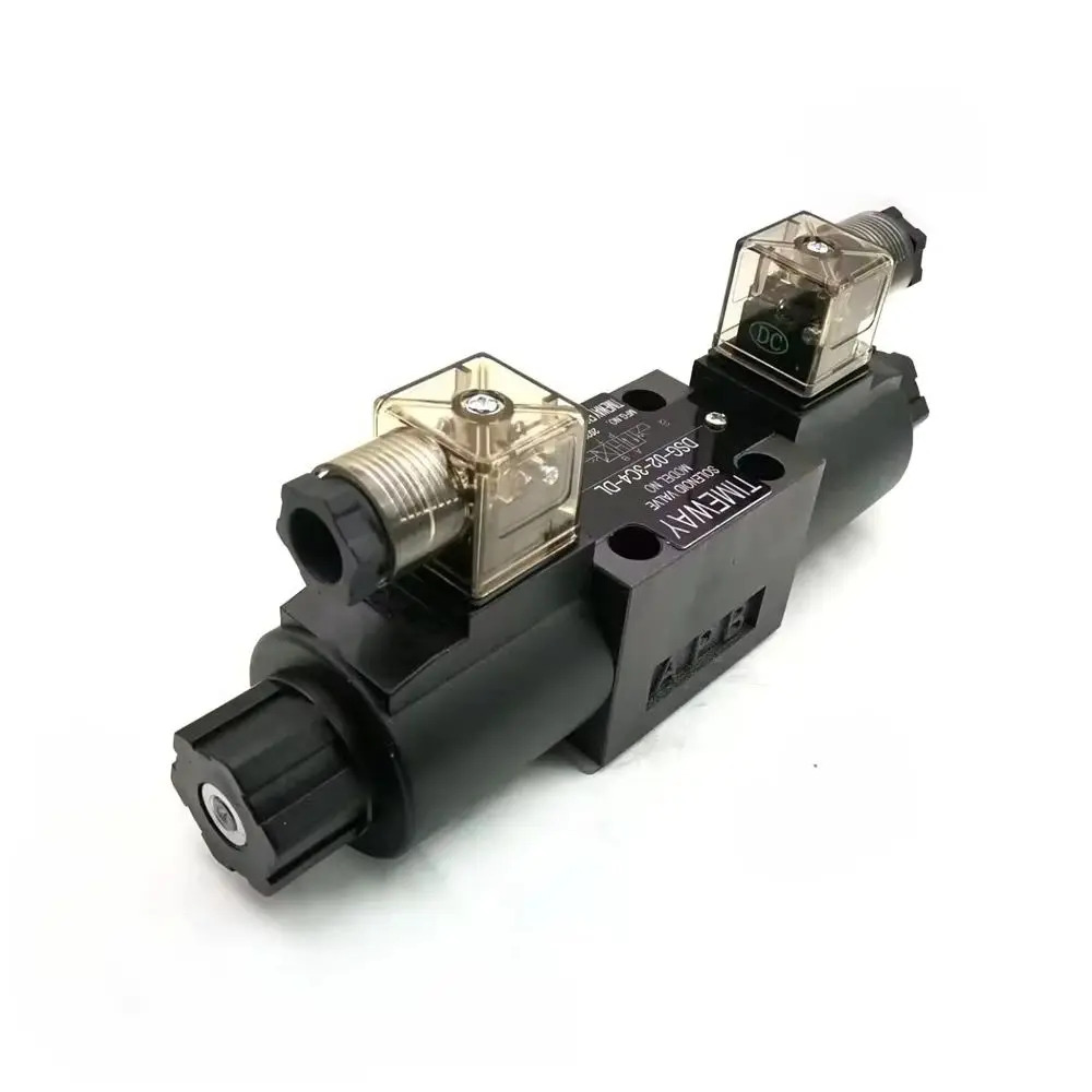 DSG 유압 밸브 DSG-02-3C4-DL 솔레노이드 DC24V AC220V 방향 제어