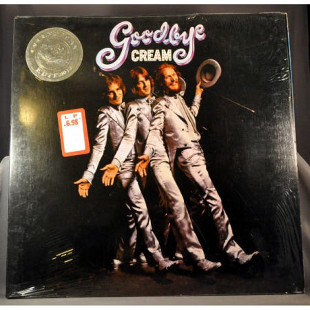 UnKnown [해외](수입 LP) CREAM Goodbye Orig1977 12 US VINYL Record Collector's Edition RSO Sticker on