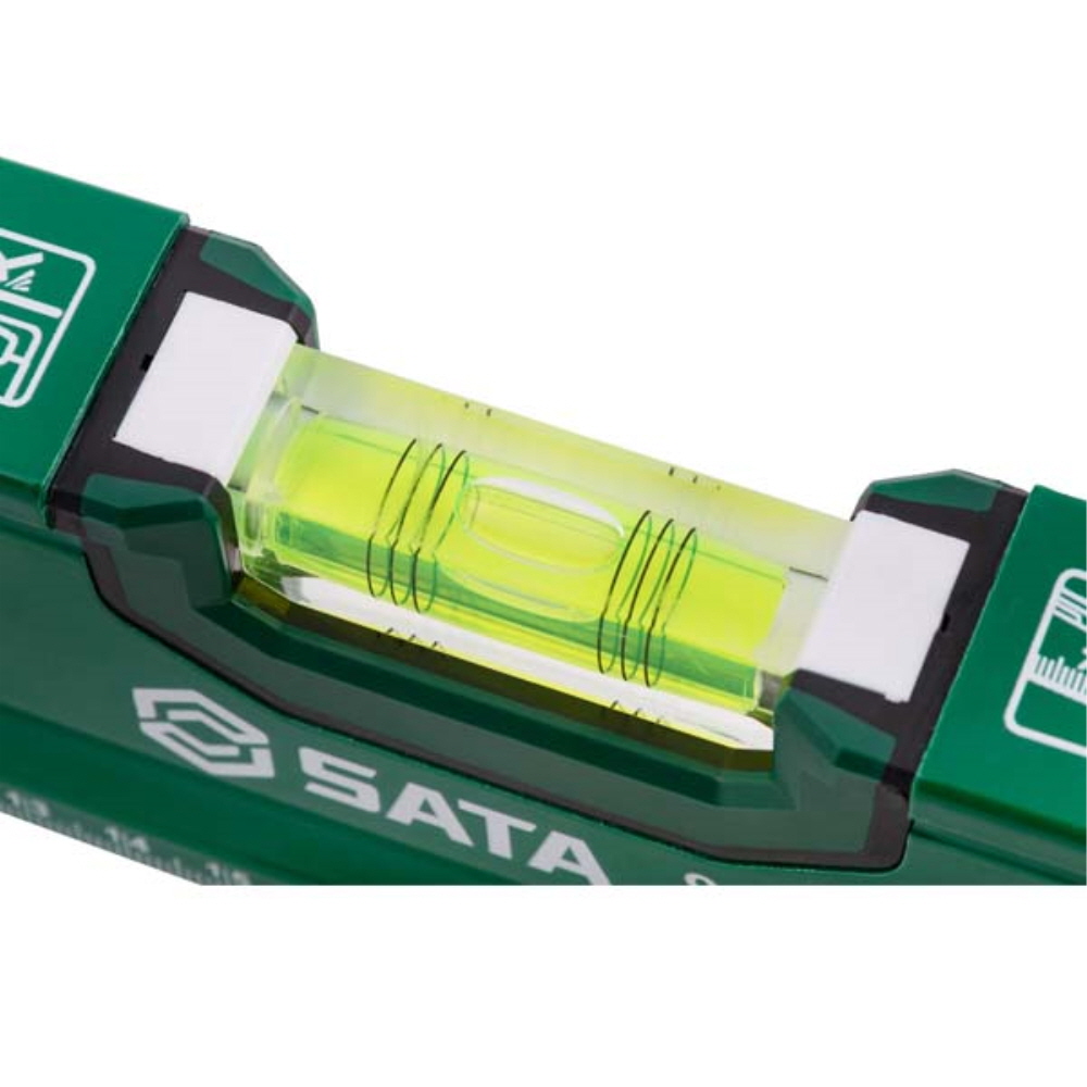 사타 SATA 광폭 고강도 자석 수평자 400mm 91644 수직 경사 수평계 - 상세 이미지 4
