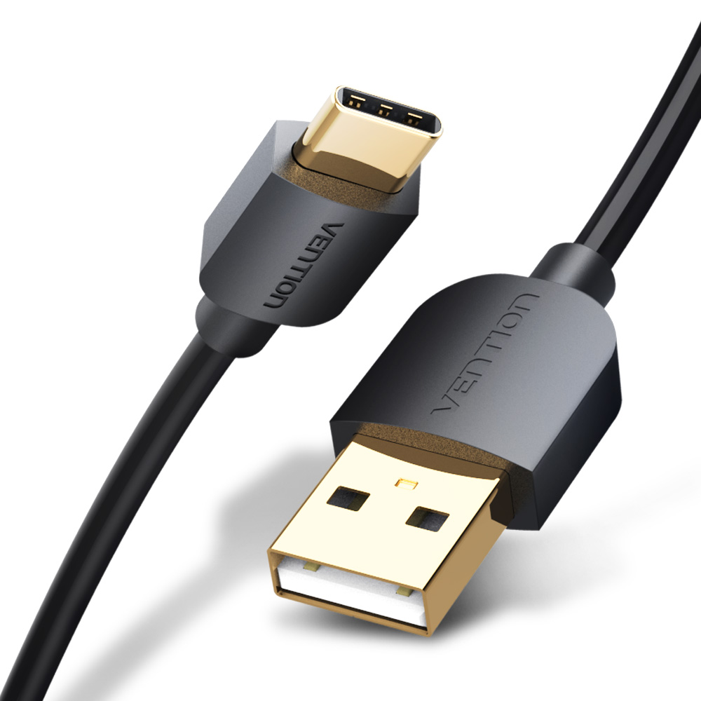 벤션 C타입 C to A USB 고속충전케이블 CAR-N 1m, 1개 - 상품 이미지