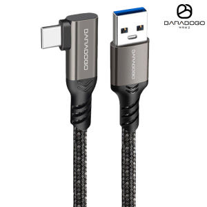 바라보고 USB3.2 Gen2 A to C타입 ㄱ자형 고속충전케이블 그레... 개봉기 | 실사용 후기 - 상품 이미지 1