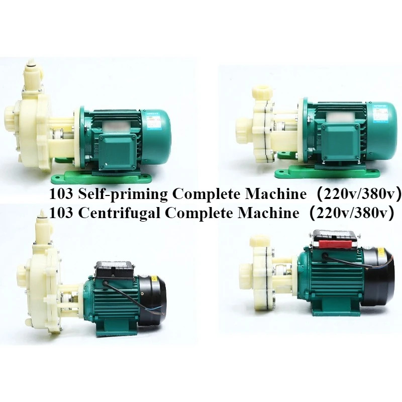 103 자흡식 플라스틱 워터 펌프 부식 방지 원심 12V/24V DC 정원 관개리퍼
