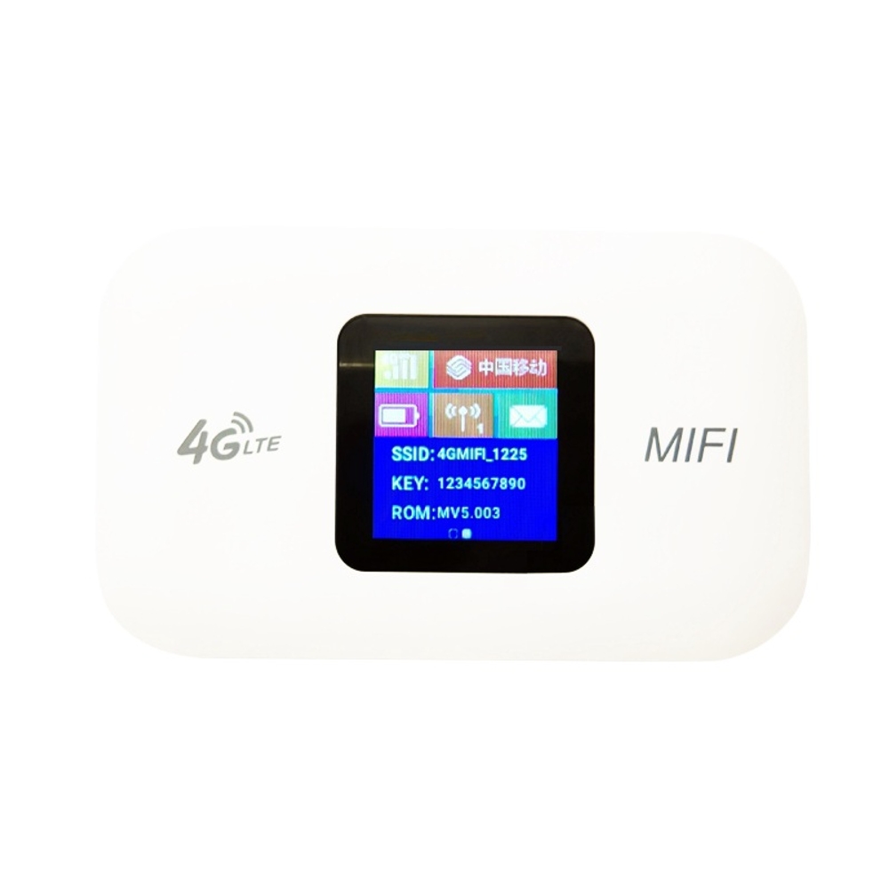 4G LTE 무선 150Mbps 초고속 스마트 블랙 LCD 디스플레이 휴대용 여행용 - 상세 이미지 3