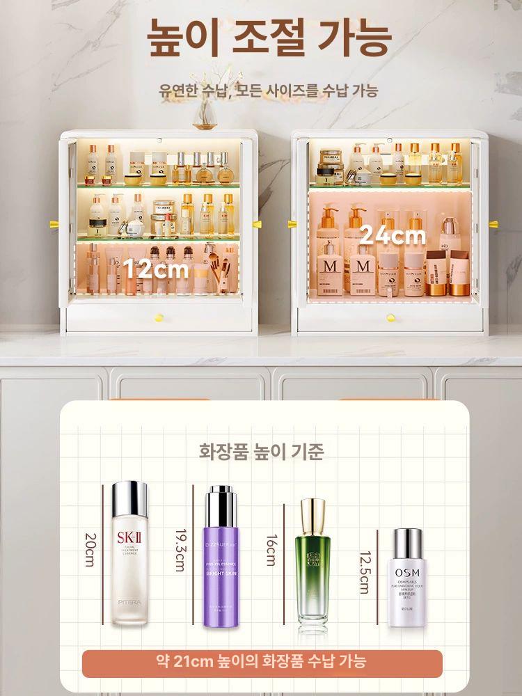 컵 진열장 미니 엔틱 장식장 찬장 커피장 복고풍 선반 주방 수납 원목 옛날 다기장 수납장 - 상세 이미지 3