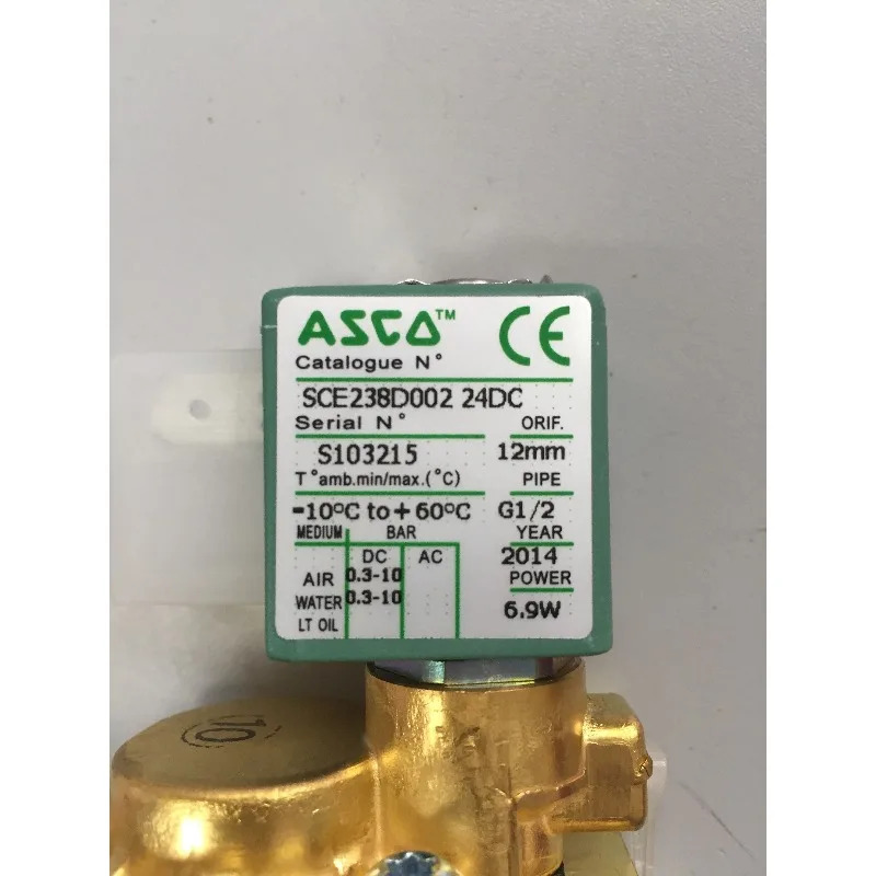 ASCO SCE238D002 솔레노이드 밸브 24V 220V