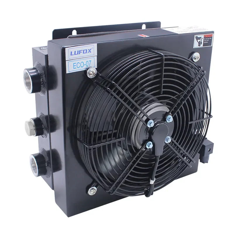 ECO-07 유압 오일 쿨러 120L/min 공냉식 라디에이터 굴삭기 시스템 냉각용