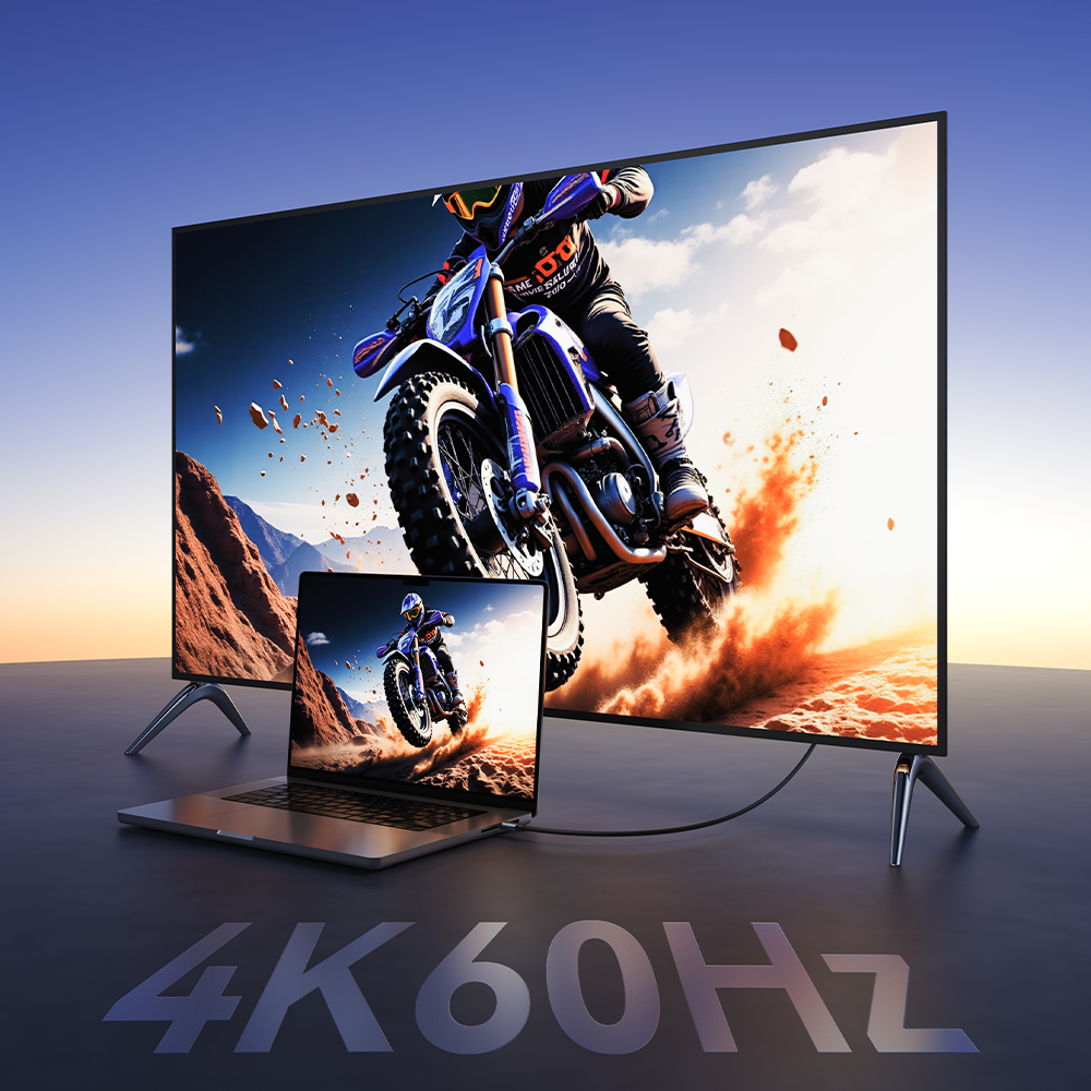벤션 4K 60Hz C타입 C to HDMI V2.0 미러링 케이블 1.5m, 1개 - 상세 이미지 3
