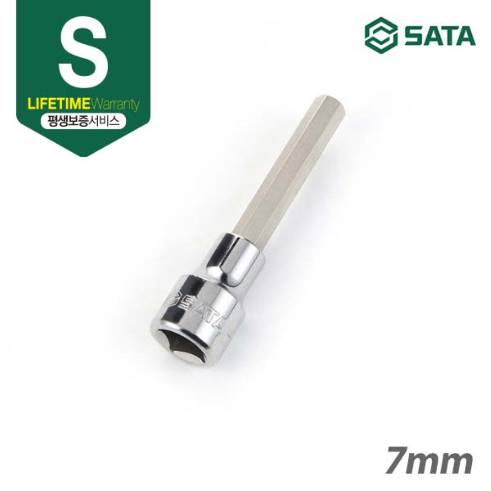사타 SATA 롱 육각 비트 소켓 1/2 100mm 25204 복스알 롱비트 - 상세 이미지 2