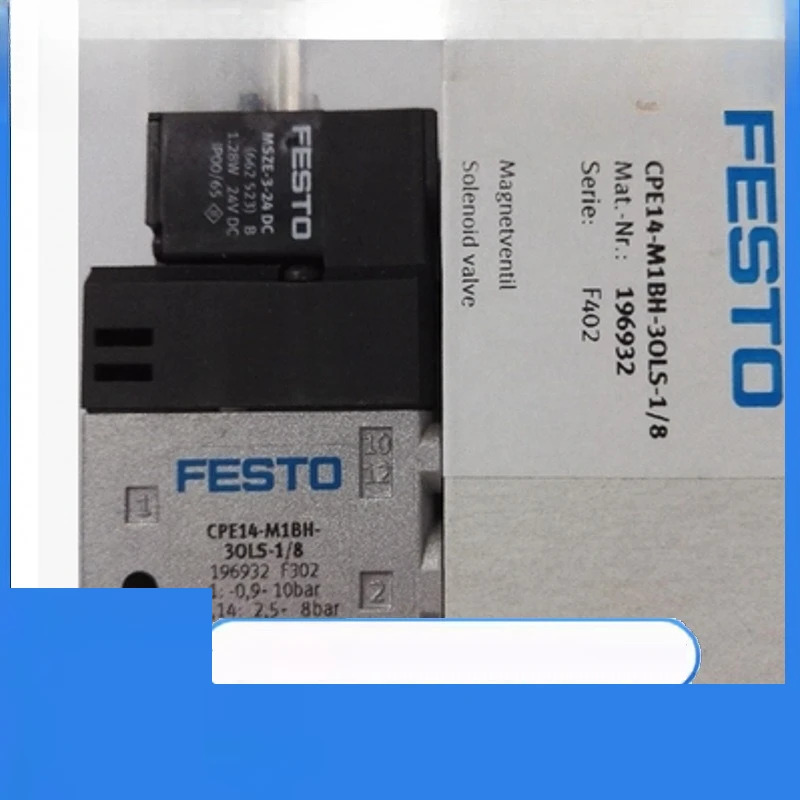 페스토 FESTO 솔레노이드 밸브 CPE10-M1BH-3GL-M7 196915 부품