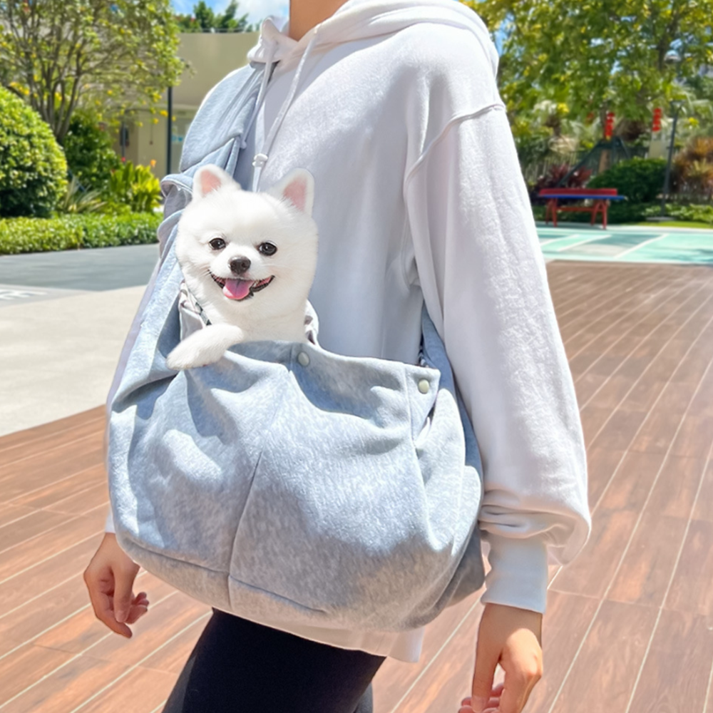 애견 반려 동물 슬링백 강아지 고양이 포대기 이동가방 다용도 멀티 외출 - 상품 이미지