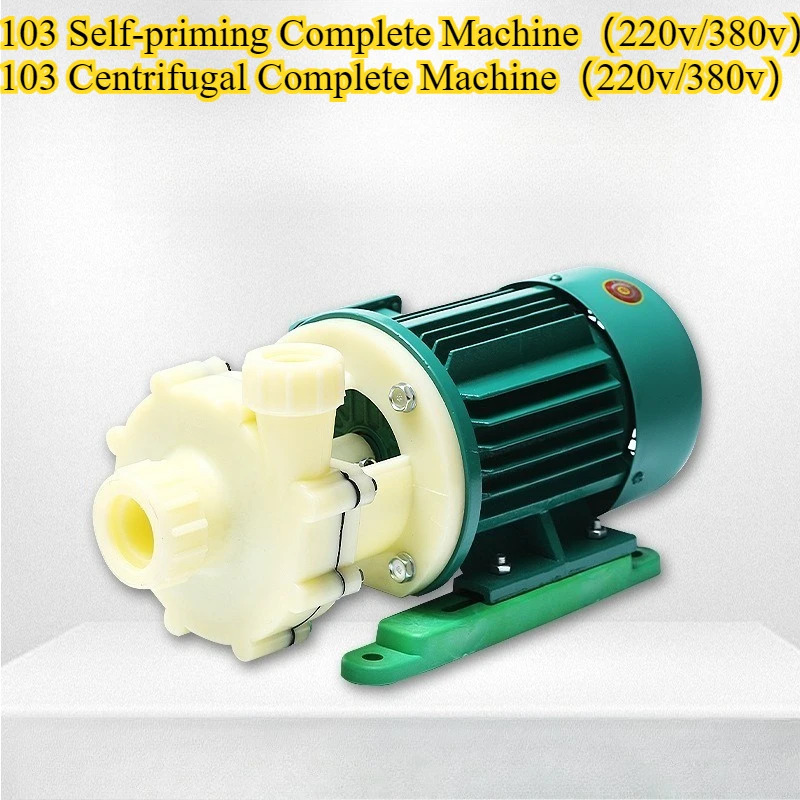 103 자흡식 플라스틱 워터 펌프 부식 방지 원심 12V/24V DC 정원 관개리퍼