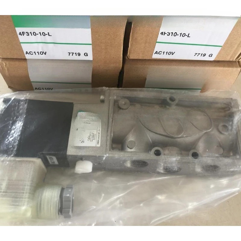 CKD 솔레노이드 밸브부품 4F310-10-L-AC110V 220V DC24V
