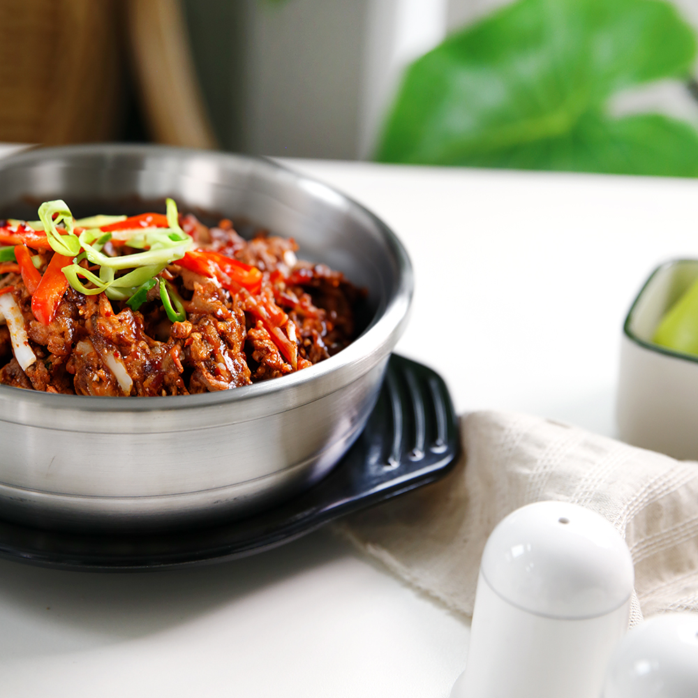 국산 인덕션 스텐 뚝배기 국밥 인덕션용 설렁탕 삼중 갈비탕 그릇 12cm - 상세 이미지 4