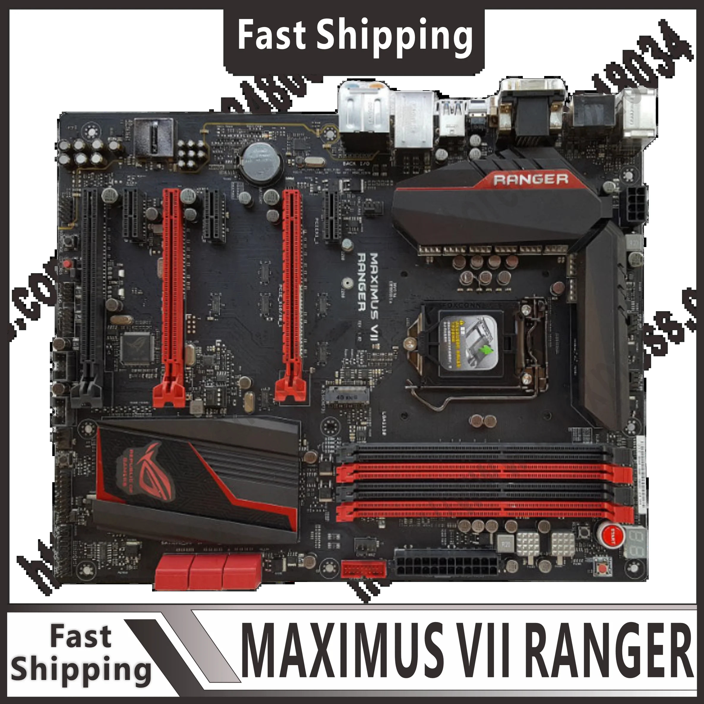 리퍼된 MAXIMUS VII RANGER 데스크탑 마더보드 Z97 LGA 1150 코어 i7 i5 i3 SATA3 USB3.0 리퍼용