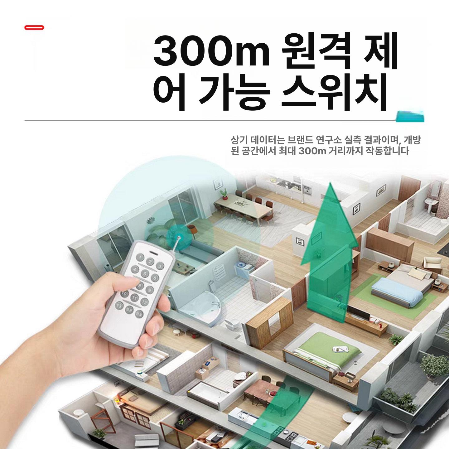 무선 전등 리모컨 스위치 원격 제어 조명 컨트롤러 매장 사무실 - 상세 이미지 4