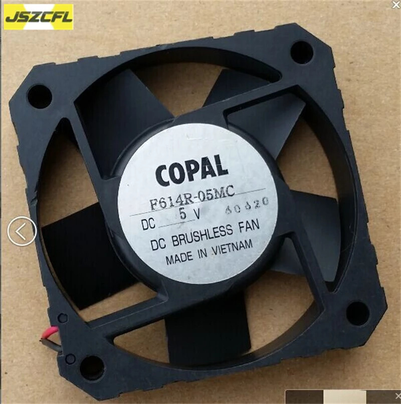 COPAL F614R-05MC DC 5V 60x60x15mm 2선식 냉각 냉각팬